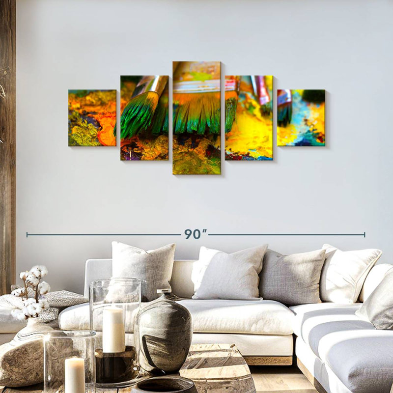 Pinceaux pour la peinture, H 30 po x l 68 po