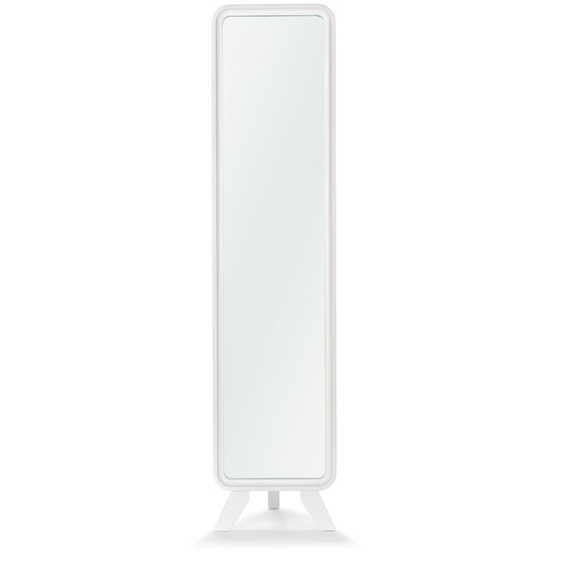 Miroir pleine grandeur Nery Capri, Blanc
