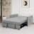 Velvet Sleeper Sofa-1800520857