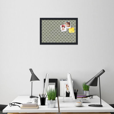 ArtToFrames No Fabric Wall Wood Bulletin Board