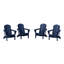 Chaise Adirondack pliante Laguna HDPE-787439529
