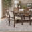 Soft Distressed Medallion Taupe Area Rug, Machine Washable For Living Room, Bedroom-2078647613