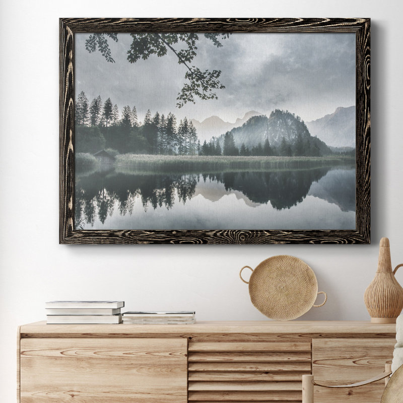 Evening Melody - Reproduction de photo sur toile encadrée, H 37,5 po x l 27,5 po x P 1,5 po, Toile encadrée noire