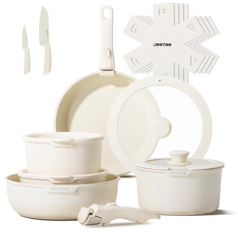 17 - Piece Non-Stick Aluminum Cookware Set