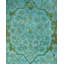 Overdyed, One-of-a-Kind Hand-Knotted Area Rug - Blue, 9' 1" x 12' 3"