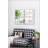 Rectangular Wooden Wall Mirrors with Distressed White Frame-1773007561