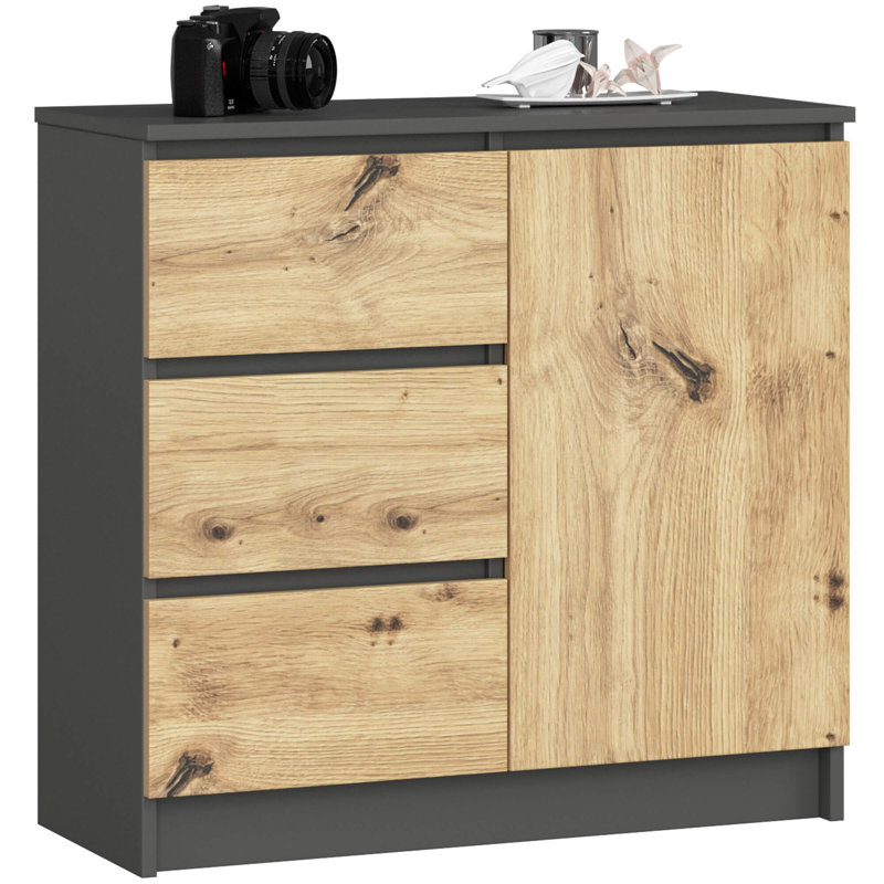 Gelincik 3 -Drawer Console