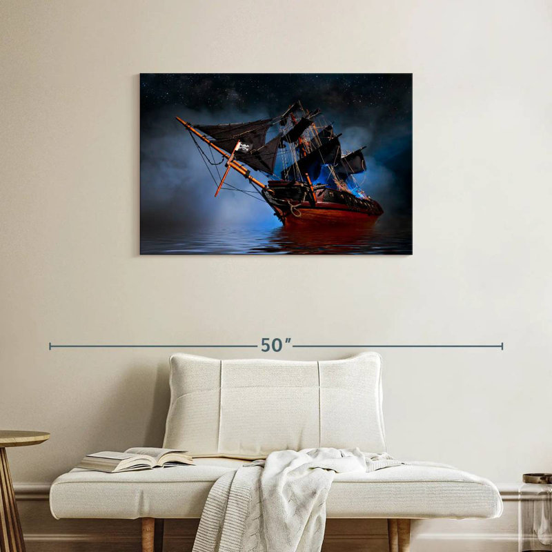 Ashelle Pirate Ship, 24" H x 36" W