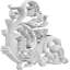 Fairfield Rosette Applique-32727298-32727317