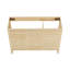 Meuble-lavabo noir 48 po Cascade-97471215