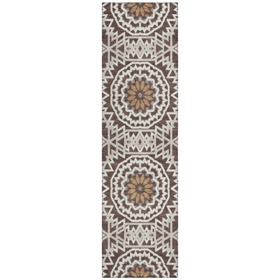 Kawon Geometric Indoor / Outdoor Rug