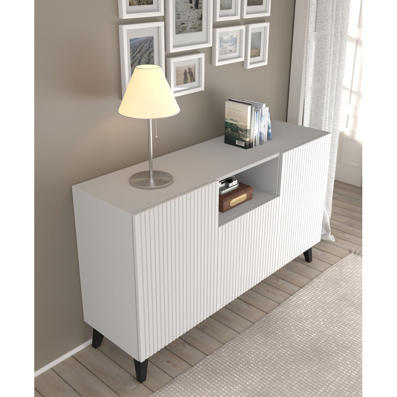Fontainbleau 149cm W Chest of Drawers, White