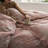 Vintage Jacquard Textured Floral  Cotton-Linen Duvet Cover Set-110146202-110146200