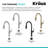 KRAUS Allyn Pull-Down Single Handle Kitchen Faucet-70732942