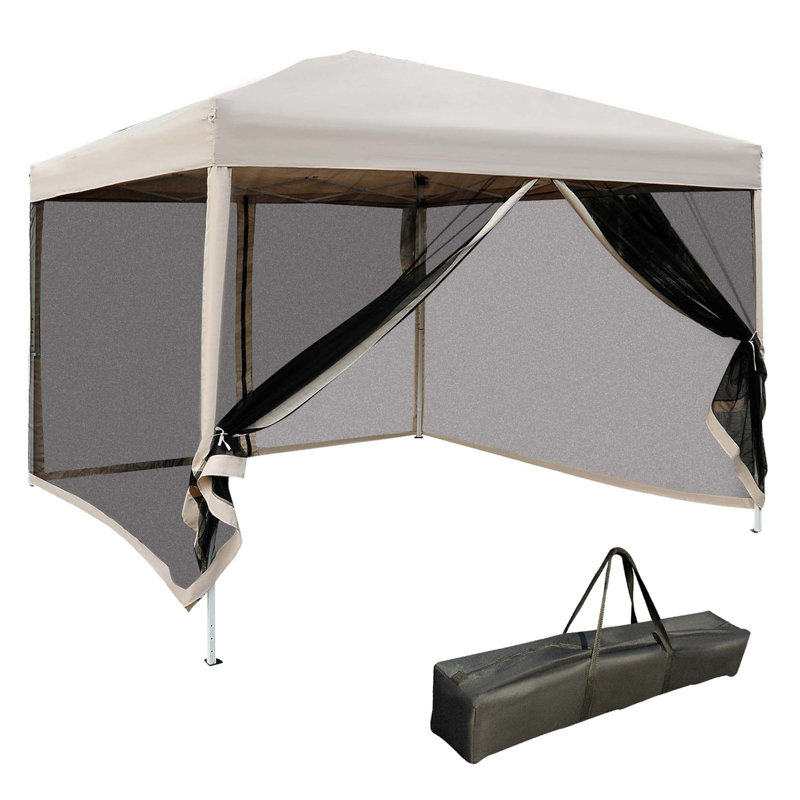 Tente avec auvent 210D Oxford