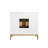 35'' H X 36'' W Solid Wood Bath Vanity with Stain-resistant Carrera White Quartz Top and Single Sink-1680642130