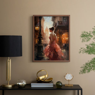 WOMEN Series CDXXXI Framed Print - Solid Wood