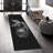 Non Woven Thin Printed Rug Featuring an Intricate Geometric Pattern in Earthy Hues Perfect for Adding a Stylish Touch to Any Living Space-1310169095