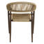 Fauteuils d'extérieur en osier de largeur 22 po Demica-71598948