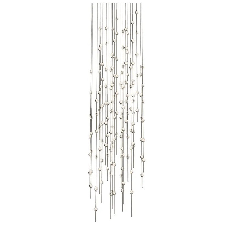 Constellation® 156 - Light LED Pendant, Clear, Satin Nickel, 2700K