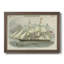Antique Clipper Ship III, toile encadrée de qualité supérieure - prête à être accrochée-1927138382-1927138383