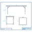 120cm Rectangular Adjustable Folding Table-113765118