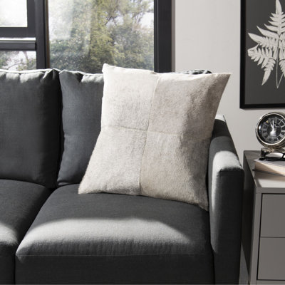 Levar Patchwork Feather Reversible Throw Pillow