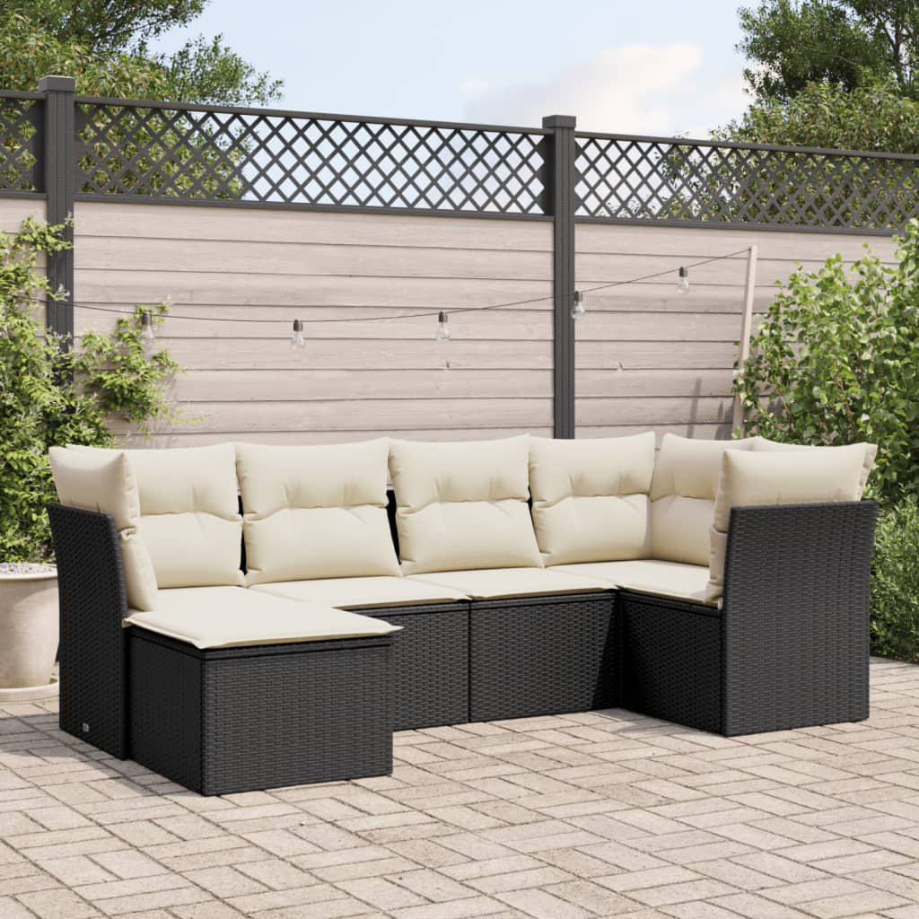 234 cm breites Outdoor-Sitzgruppen-Set Reihan mit Kissen