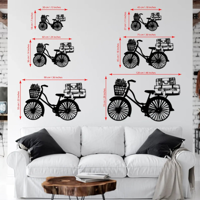 Wall Decor on Metal, 11" H x 18" W x 1" D