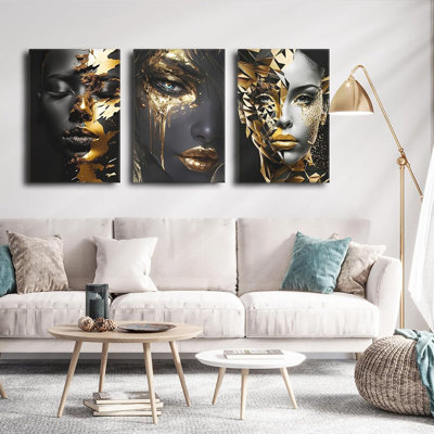 3 Piece Wrapped Canvas Print