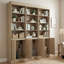 Garde-manger avec finition blanche et rangement solide-1324484606