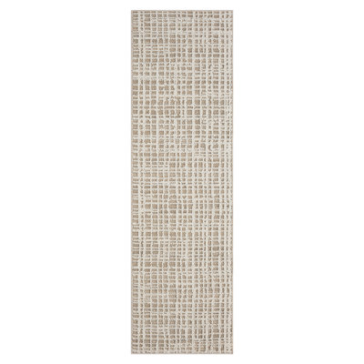 Burrosa Polypropylene Beige Indoor/Outdoor Rug