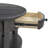 Brownstone Round Coffee Table With Storage