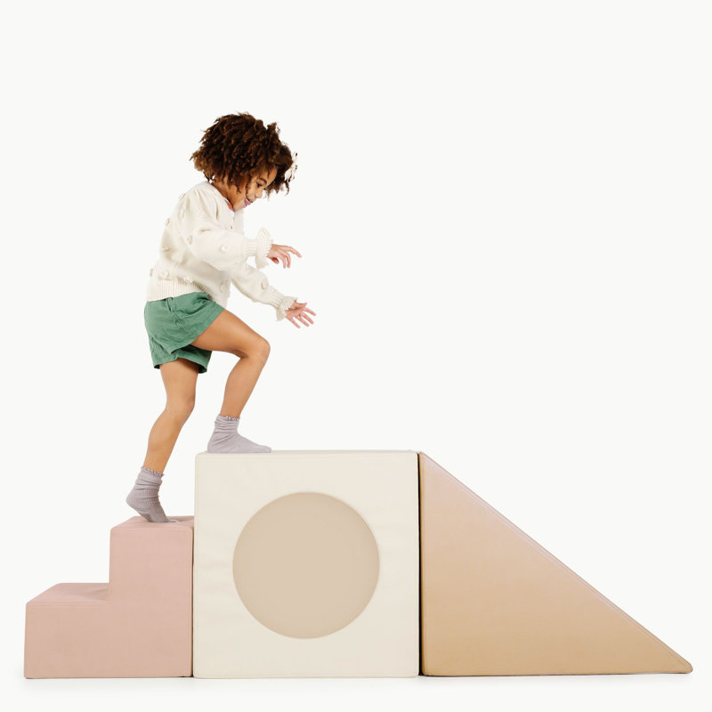 Gathre Block Playset, Ivory/Untanned/Millet/Tulle