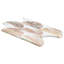 Halfmoon 8.97" x 11.96" Marble Mosaic Wall & Floor Tile-89060639