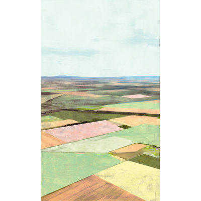 Tuscan Aerial View - Painting Print
