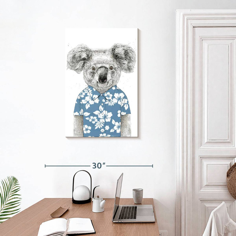 Brampt Summer Koala, 30" H x 20" W