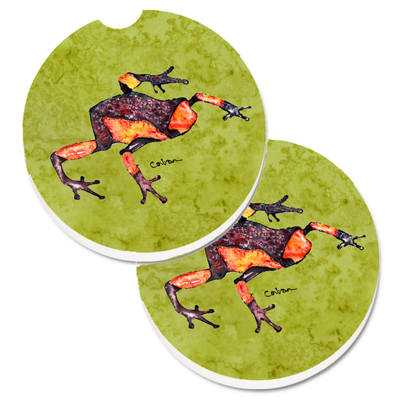 Sous-verre pour voiture de grenouille