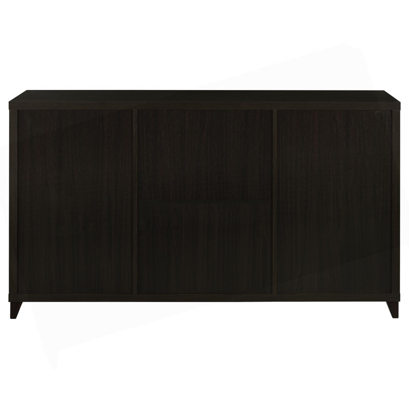 Nyler Cappuccino 3-drawer Rectangular TV Console
