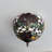 Tiffany Ceiling Lights Fixture Red Orange Stained Glass Rose Flowers LED Bulbs 12”W*12”D*8”H