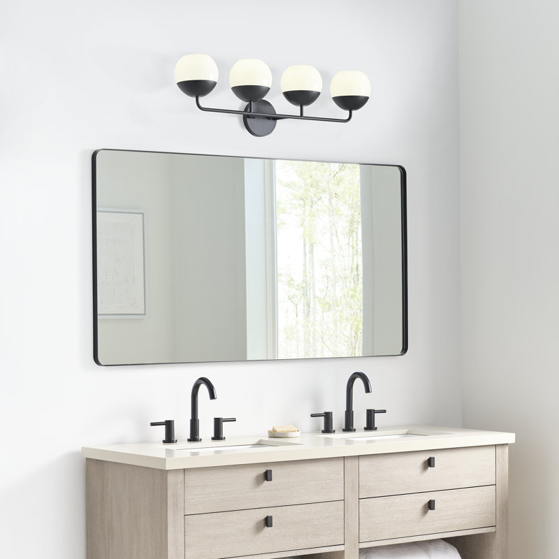 Alvin 4 - Light Vanity Light, Midnight Black