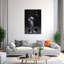 «Dapper Dog and Butterflies Butterfly Dog», reproduction d'art murale-129709170