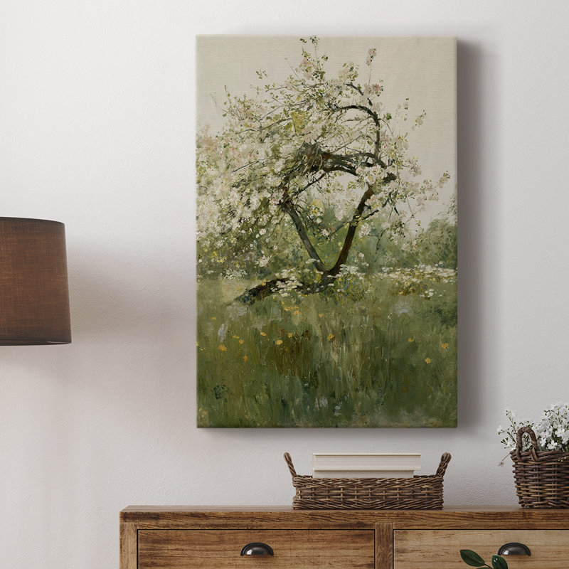 Paysage rétro CCxxix - galerie sur mesure, H 18 po x l 12 po