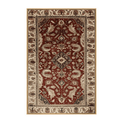 Tapis brun lavable à la machine