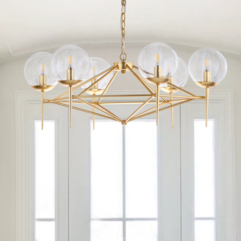 Lustre unique / audacieux à 6 lumières Rozalie