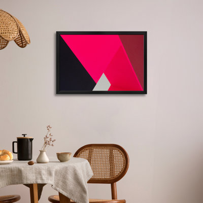 Diagonals, affiche encadrée de qualité supérieure par Greetje van Son