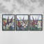 Étude florale CLxxxvi -Set de 3 estampes numériques giclées -Prêt à accrocher-664672299