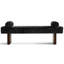 Banc rembourré en chenille l 60 po-1018967220