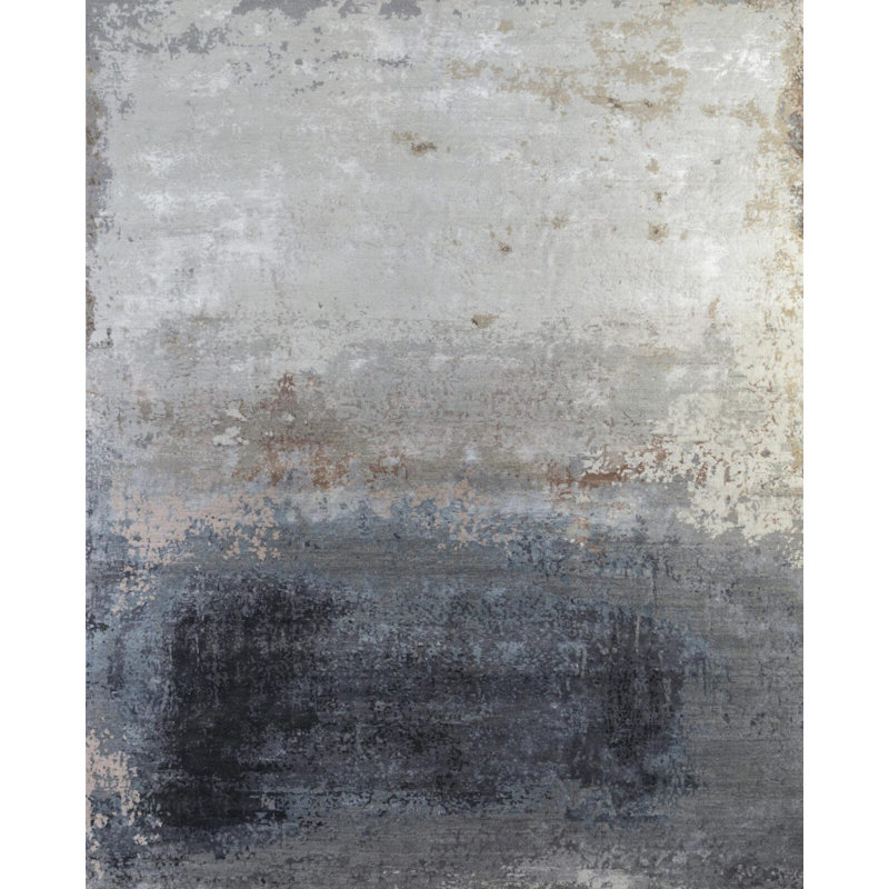 Tapis contemporain noué à la main Dover