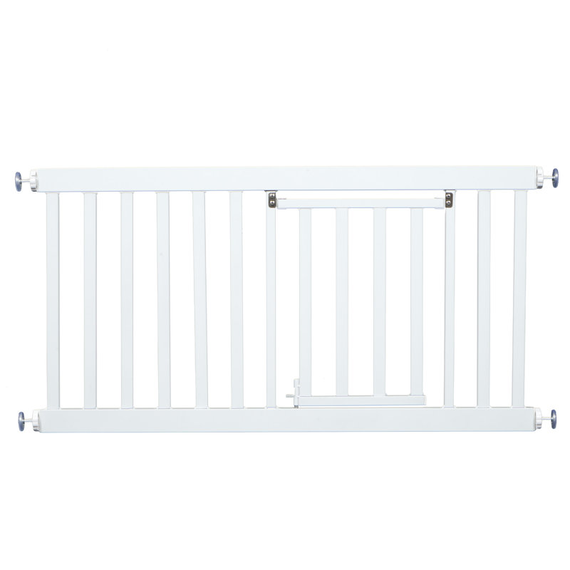 Barrière en métal pour animaux avec pression